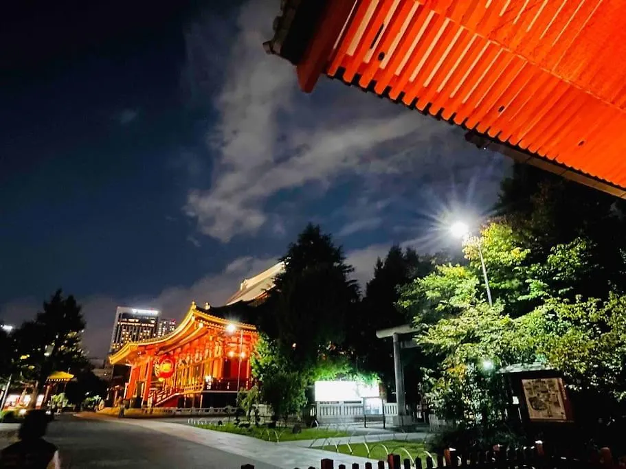 浅草寺3分 浅草駅6分 開放畳寝室 2-6人 スカイツリービュー 駅近 成田空港直通&羽田空港直通 0*, Tokió